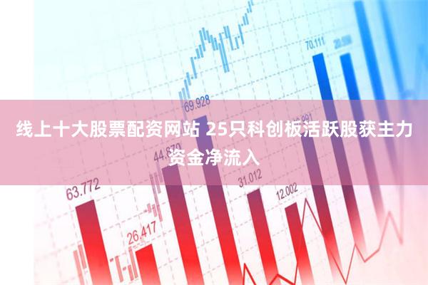 线上十大股票配资网站 25只科创板活跃股获主力资金净流入