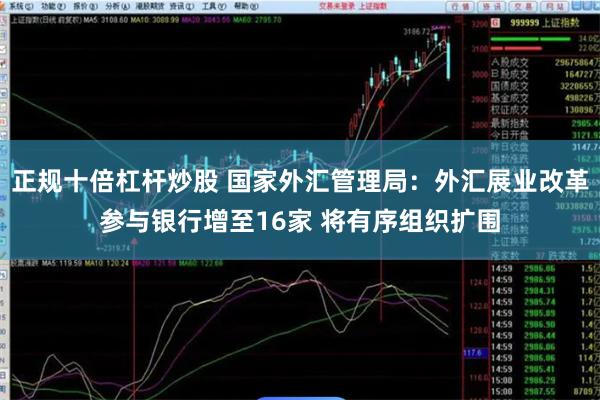 正规十倍杠杆炒股 国家外汇管理局：外汇展业改革参与银行增至16家 将有序组织扩围